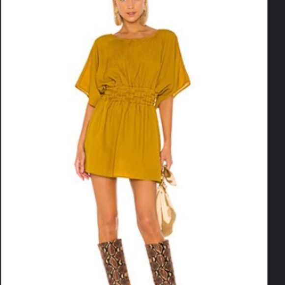 Mustard colored dress from Revolve - Picture 1 of 5